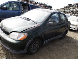 2002 TOYOTA ECHO GREEN 1.5L MT Z16469